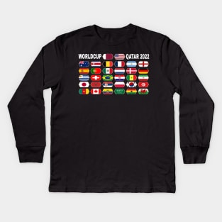 WORLD CUP 2022 Exclusive Kids Long Sleeve T-Shirt